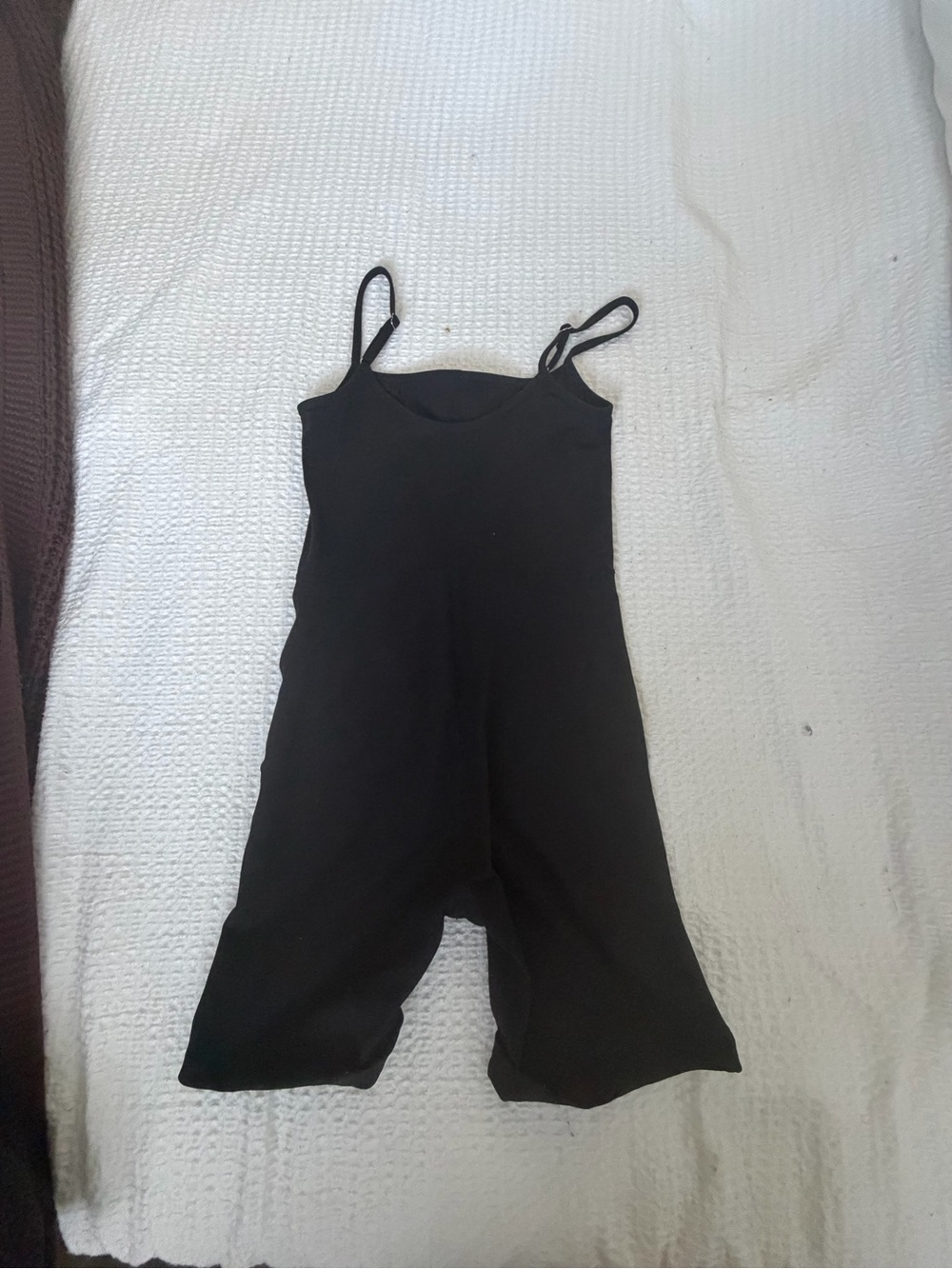 Black Spaghetti Strap Romper